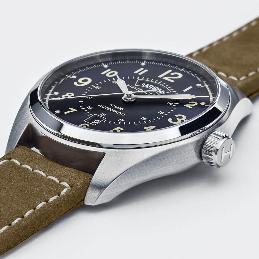 Часы Hamilton Khaki Field Day Date H70505833 — механические, Швейцария, мужские