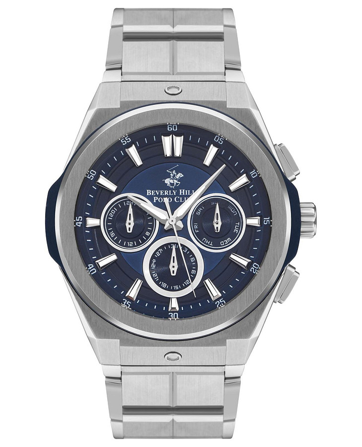Часы Beverly Hills Polo Club BP3406X.390 — мужские, синий