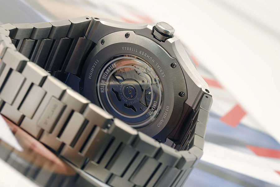Часы D1 Milano Mechanical LNBJ01 — титановый, мужские