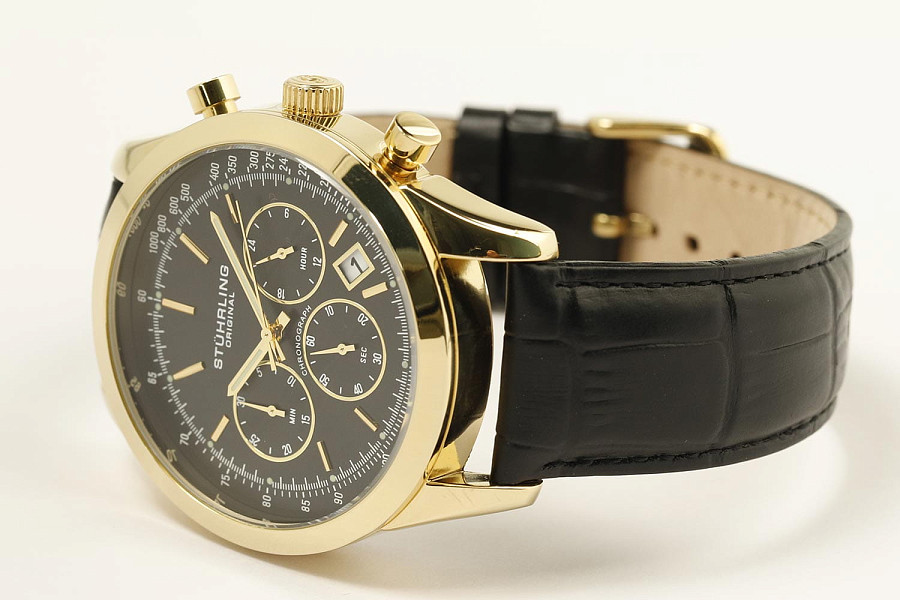 Часы Stuhrling Monaco 3975L.5 — металл сталь, США