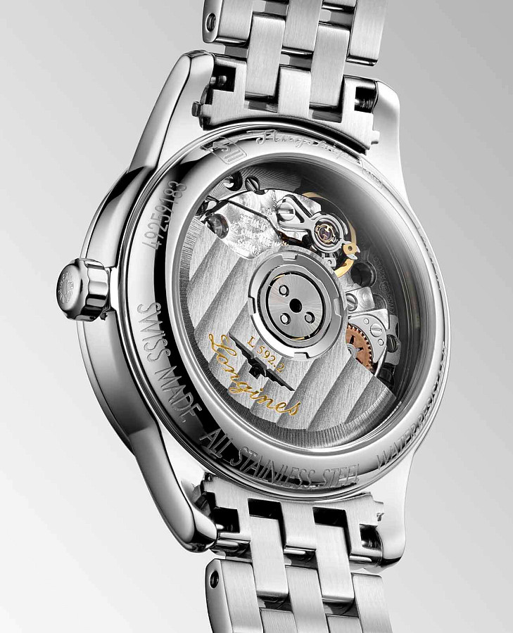 Часы Longines Flagship L4.274.4.21.6 — механические, сталь металл