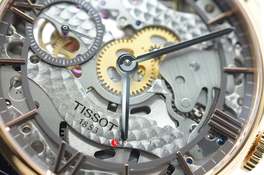 Часы Tissot Chemin des Tourelles Squelette T099.405.36.418.00 — Швейцария, механические