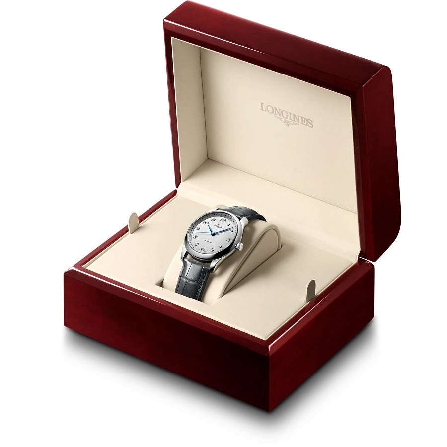 Часы Longines Master Collection L2.793.4.73.2 — мужские, серый
