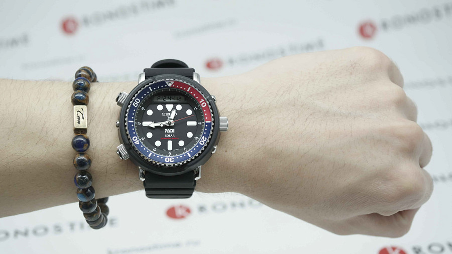 Часы Seiko Prospex SNJ027P1 — силикон, мужские