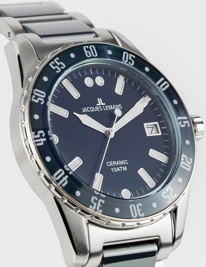 Часы Jacques Lemans High Tech Ceramic 42-12B — артикул 42-12B