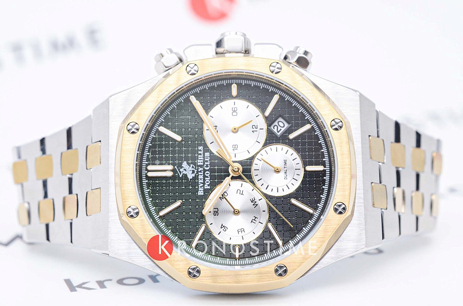 Часы Beverly Hills Polo Club BP3051X.270 — кварцевые, сталь металл
