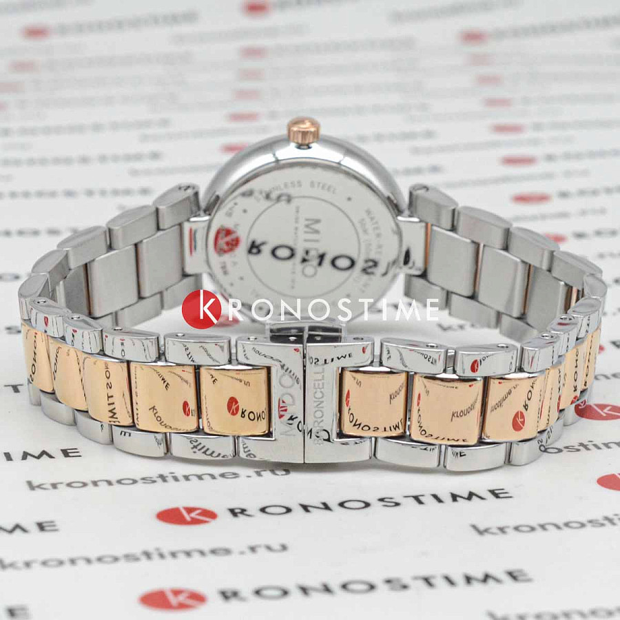 Часы Mido Baroncelli Donna M022.210.22.036.00 — нержавеющая сталь с pvd-покрытием, женские