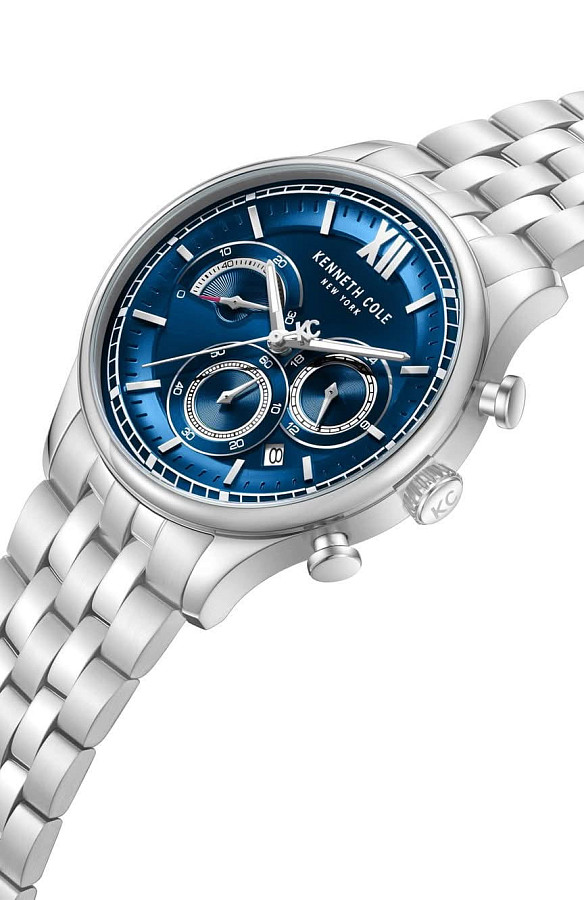 Часы Kenneth Cole KCWGI0099701 — кварцевые, сталь металл