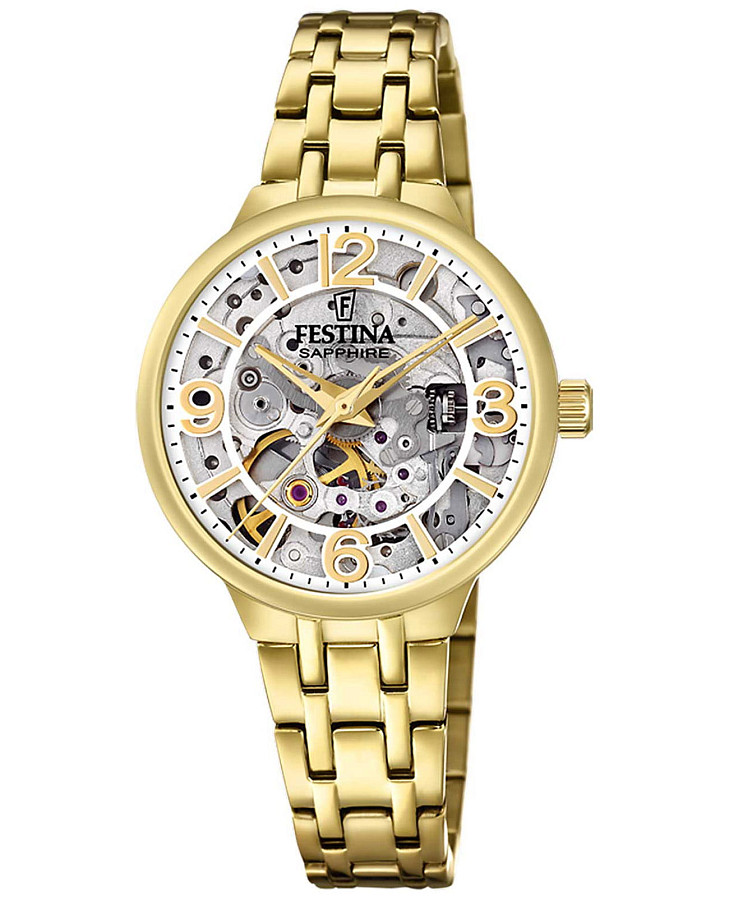 Часы Festina Automatic F20617/1 — женские, серебристый
