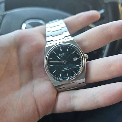 Фото покупателя: Швейцарские механические наручные часы Tissot PRX T137.407.11.091.00