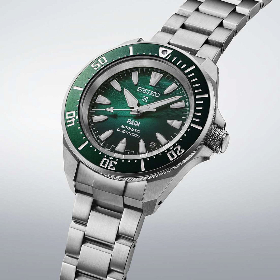 Часы Seiko Prospex Sea SRPL53K1 — зеленый, сталь металл