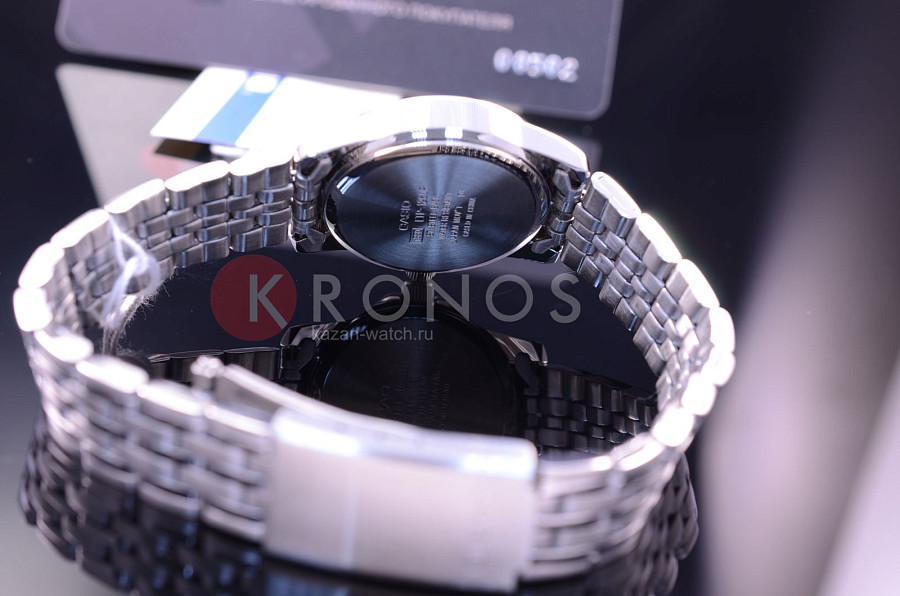 Часы Casio Collection LTP-1260PD-1B — нержавеющая сталь, женские