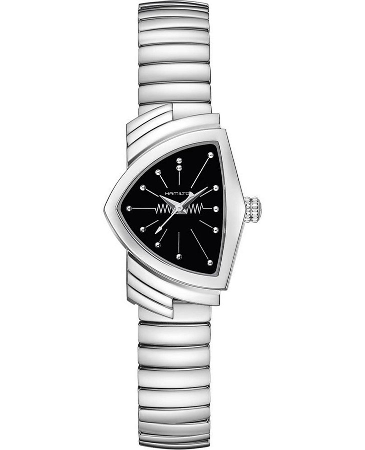 Часы Hamilton Ventura S Quartz H24211130 — женские, черный