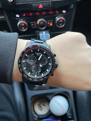 Фото покупателя: Швейцарские наручные часы Tissot SuperSport Chrono T125.617.33.051.00 с хронографом