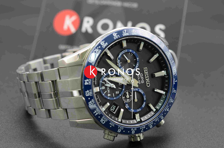 Часы Seiko Astron GPS Solar SSH003J1 — автокварц (кинетик), Япония, мужские