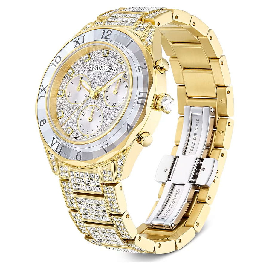 Часы Swarovski Dextera Lux 5715447 — кварцевые, сталь металл