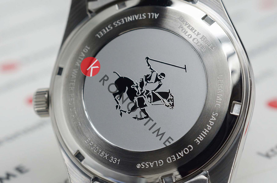 Часы Beverly Hills Polo Club BP3018X.331 — мужские, нержавеющая сталь