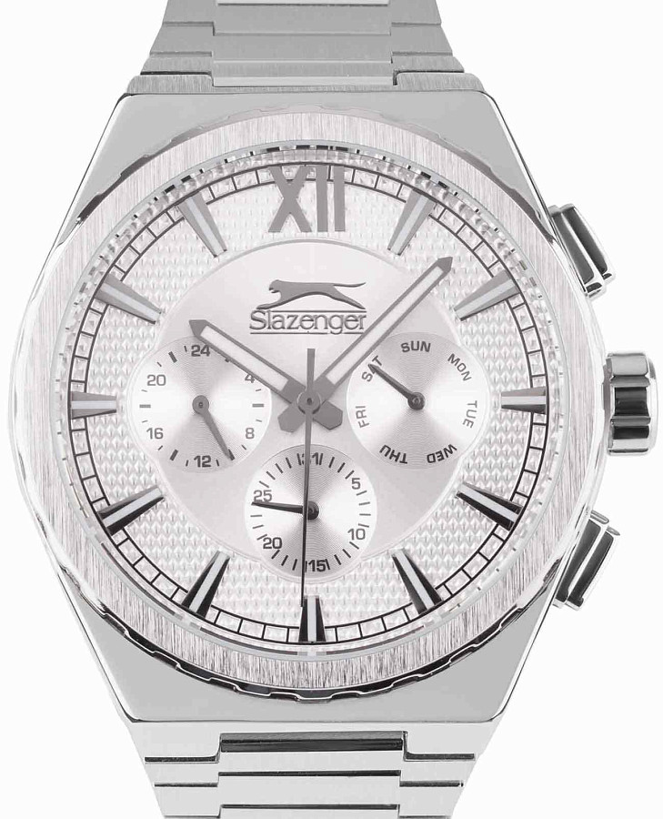 Часы Slazenger SL.09.2128.2.01 — кварцевые, суперметалл металл
