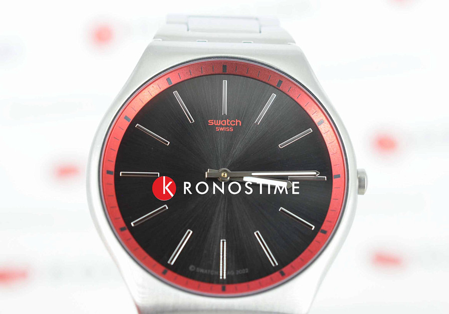 Часы Swatch Skin Irony 42 SS07S129G — металл сталь, Швейцария