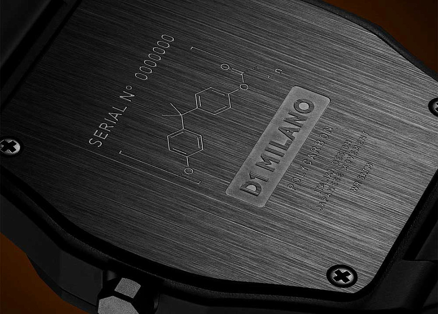 Часы D1 Milano Polycarbon PCBJ15 — артикул PCBJ15