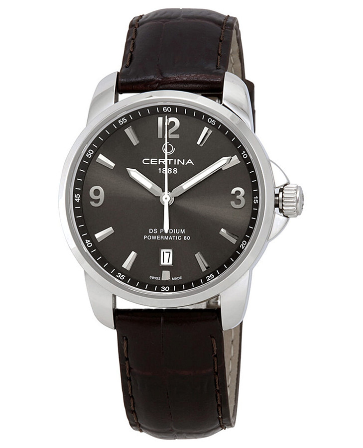 Часы Certina DS Podium C034.407.16.087.00 — мужские, антрацитовый