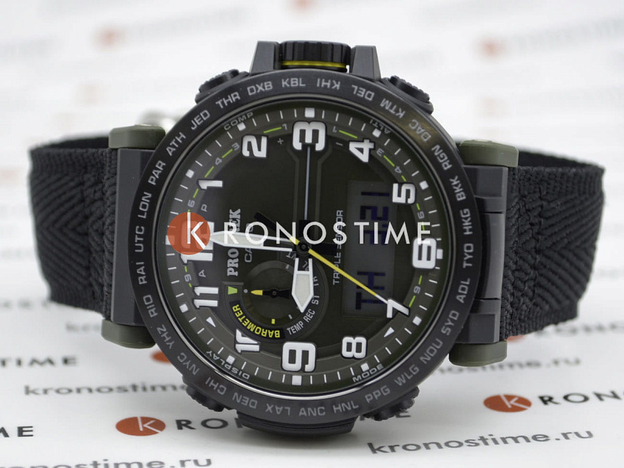 Часы Casio Pro Trek PRG-601YB-3DR (PRG-601YB-3) — артикул PRG-601YB-3, мужские