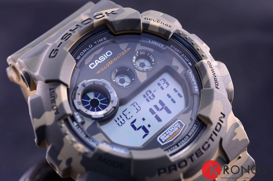 Часы Casio G-Shock GD-120CM-5 — Япония, электронные