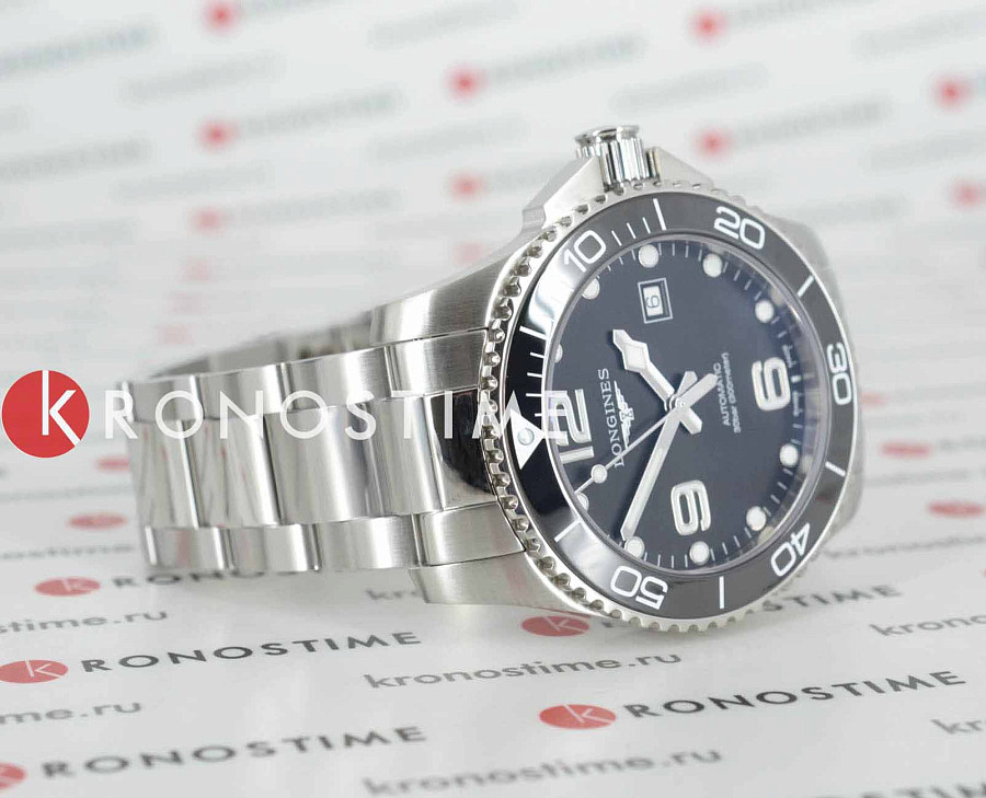 Часы Longines HydroConquest L3.782.4.56.6 — металл сталь, Швейцария