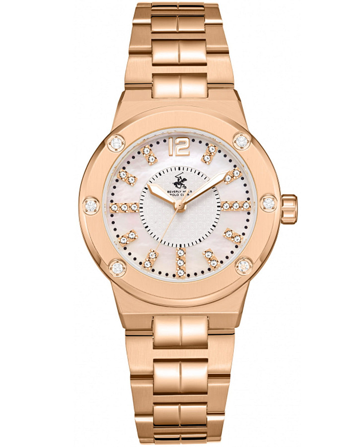 Часы Beverly Hills Polo Club BP3703C.430 — женские, перламутровый