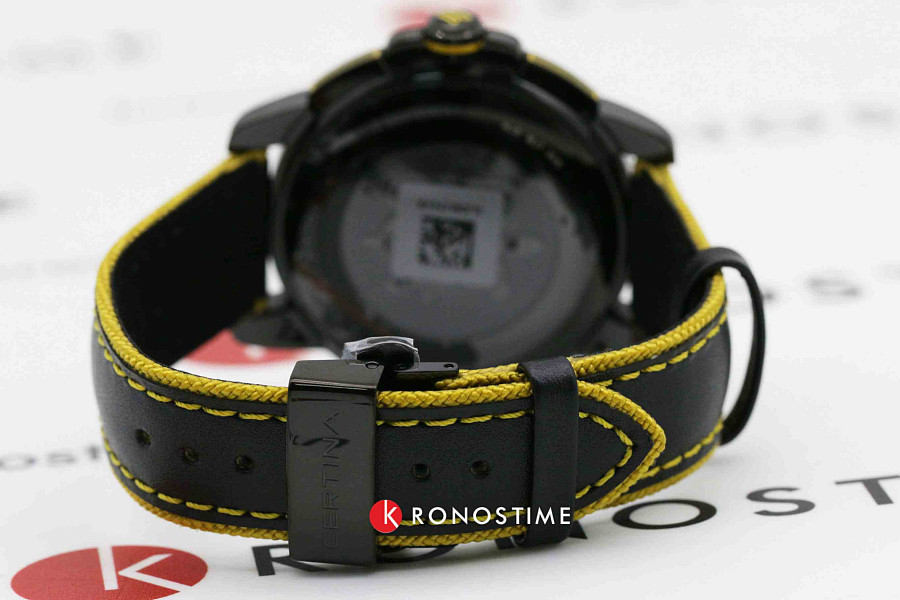 Часы Certina DS Podium Chronograph Lap Timer C034.453.36.057.10 — черный, сталь металл