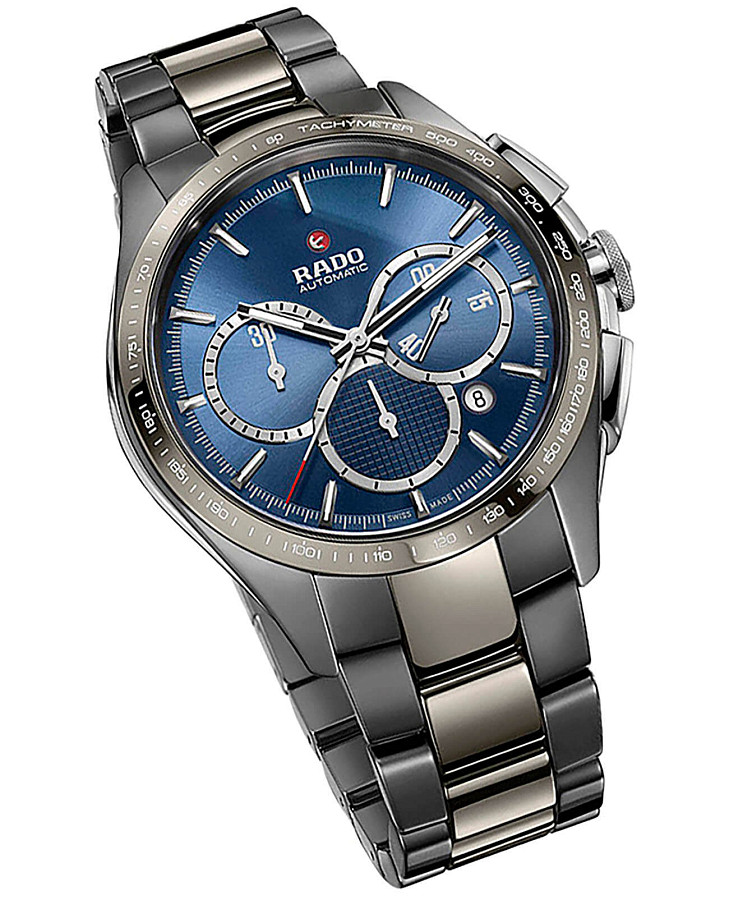 Часы Rado Hyperchrome Automatic Chronograph R32024202 — механические, керамика сталь металл