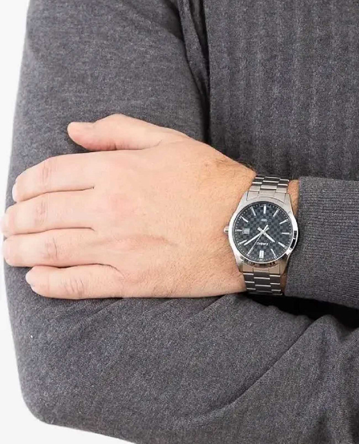 Часы Casio Collection MTP-VD03D-2AUDF (MTP-VD03D-2A) — кварцевые, металл сталь