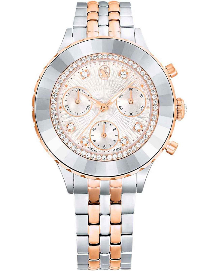 Часы Swarovski Octea Chrono 5672937 — женские, белый