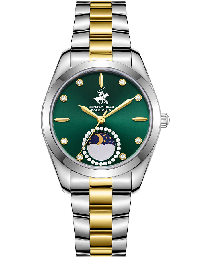 Часы Beverly Hills Polo Club BP3833X.270 — женские, зеленый