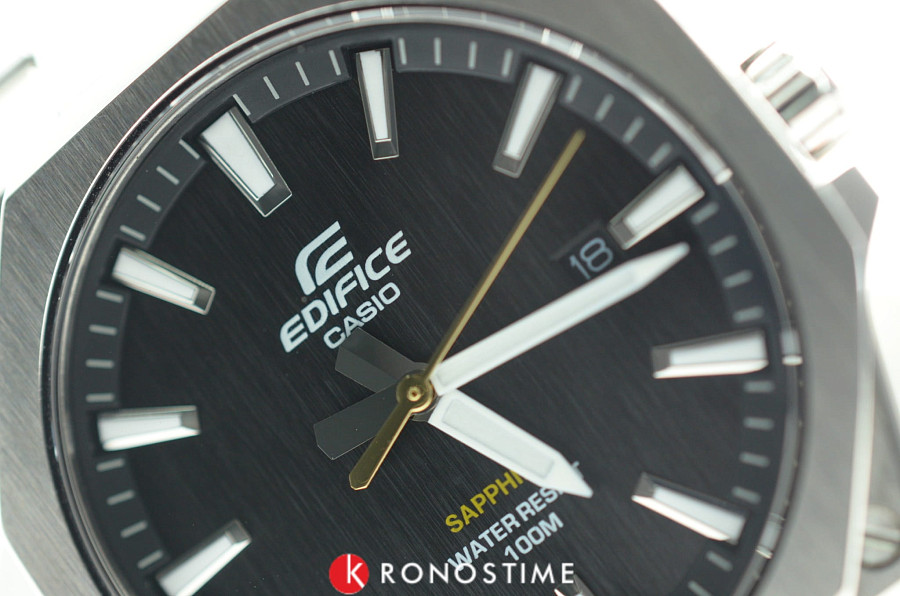 Часы Casio Edifice EFR-S108D-1AVUDF (EFR-S108D-1A) — мужские, нержавеющая сталь
