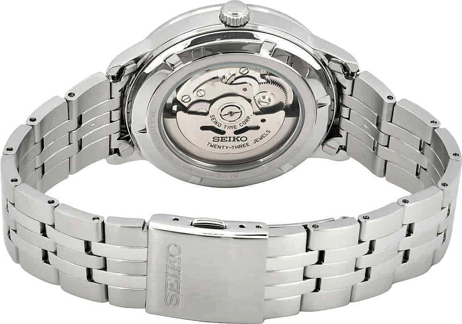 Часы Seiko Conceptual Series Dress SRPH89K1 — зеленый, сталь металл