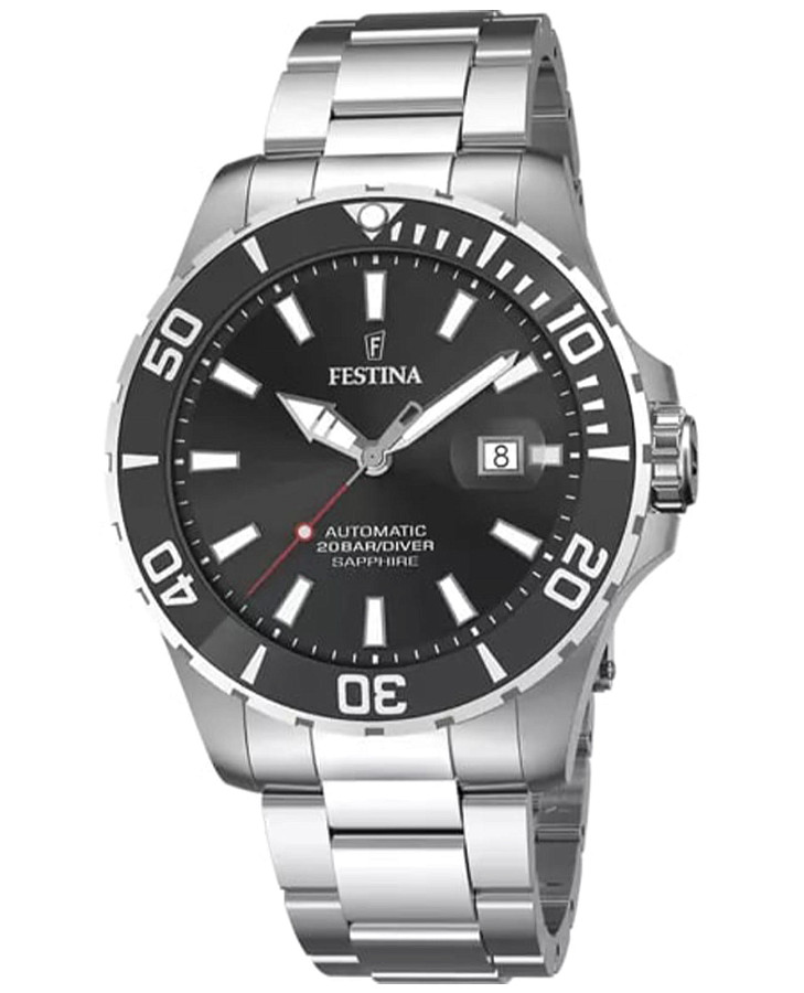 Часы Festina Automatic F20531/4 — мужские, черный
