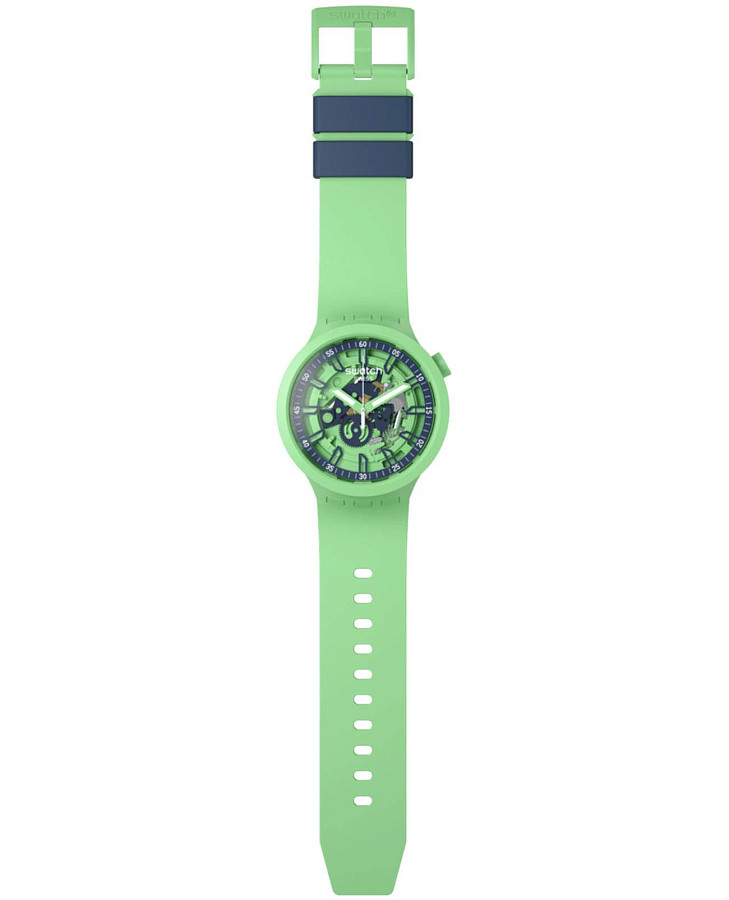 Часы Swatch Big Bold Lacquered SB01G101 — кварцевые, пластик