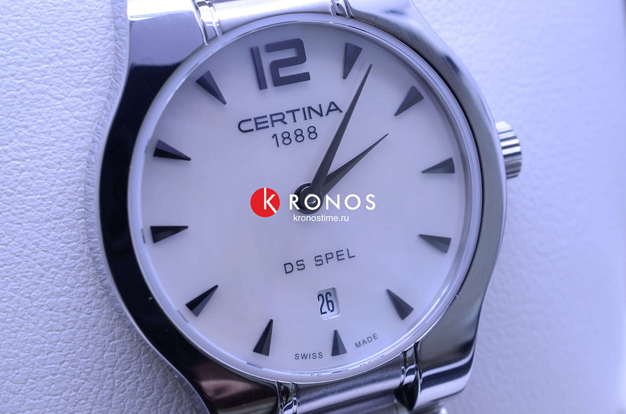 Часы Certina Lady Round C012.209.11.117.00 — Швейцария, кварцевые