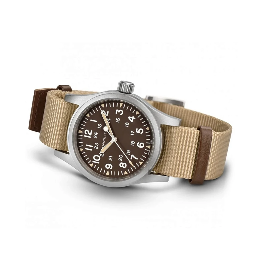 Часы Hamilton Khaki Field Mechanical H69439901 — механические, Швейцария, мужские