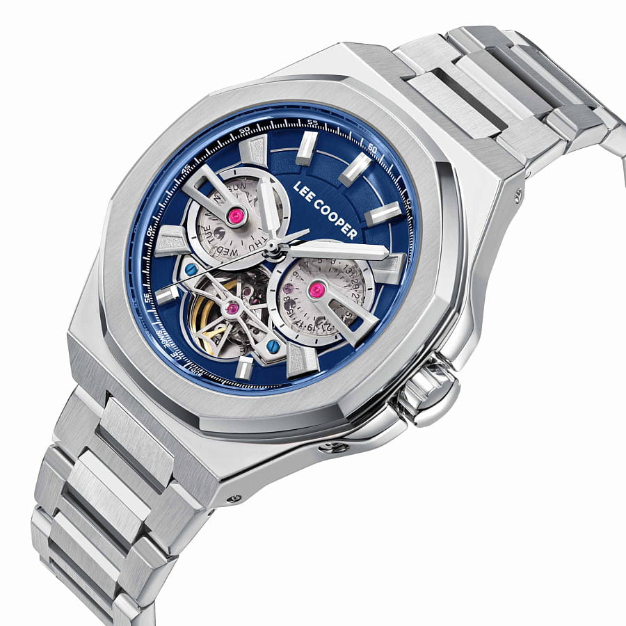 Часы Lee Cooper LC08124.390 — механические, металл сталь