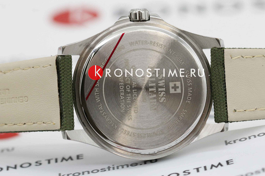 Часы Swiss Military by Chrono Day Date SMP36040.05 — сталь металл, Швейцария