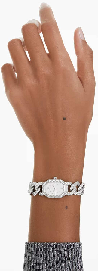 Часы Swarovski Dextera Chain 5668899 — кварцевые, сталь металл
