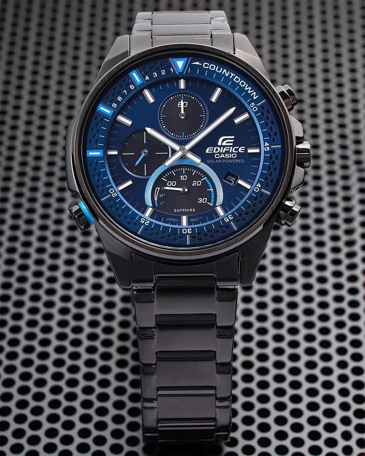 Часы Casio Edifice EFS-S590DC-2A — кварцевые, сталь металл