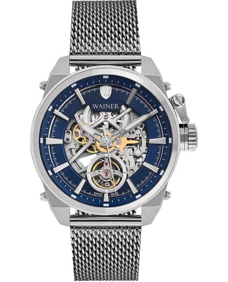 Часы Wainer Iconic WA.25988-G — мужские, синий