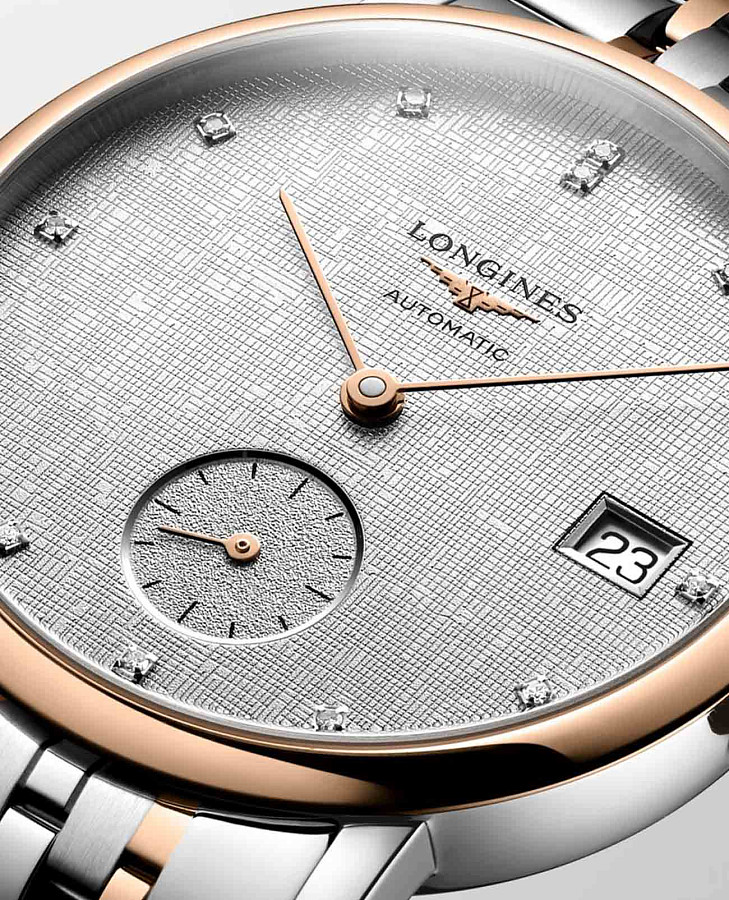 Часы Longines Elegant Collection L4.312.5.77.7 — механические, металл сталь