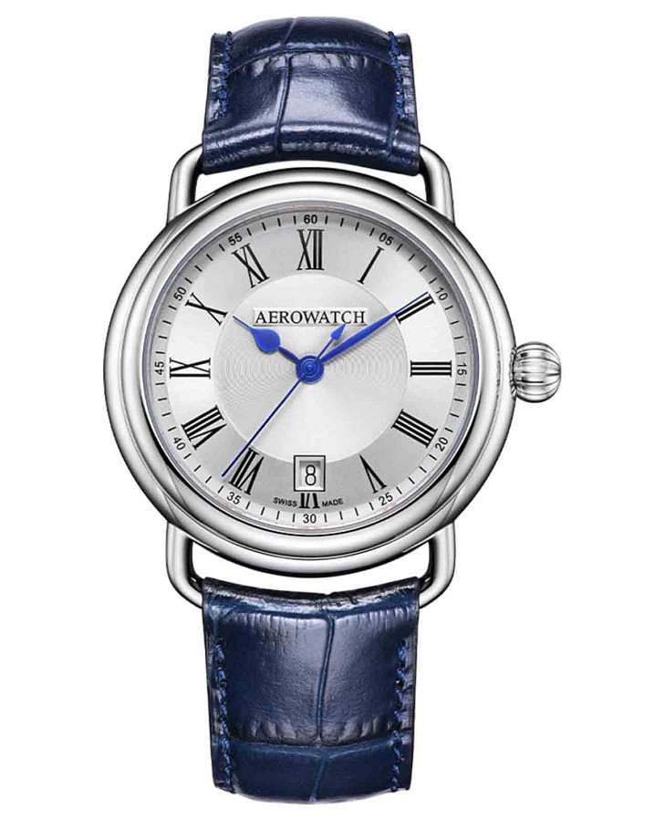 Часы Aerowatch 1942 42900 AA26 — мужские, серебристый