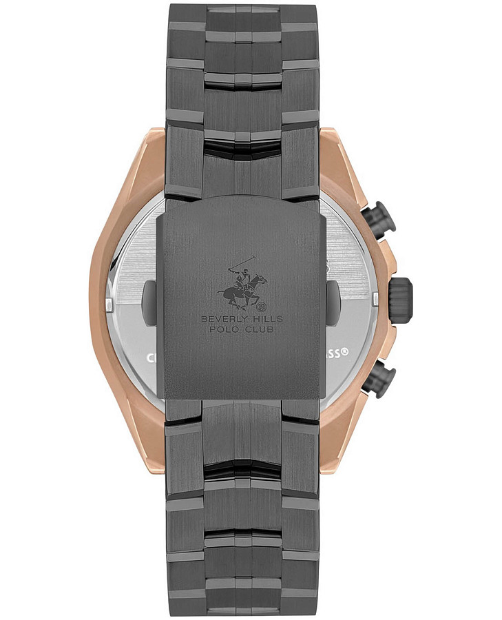 Часы Beverly Hills Polo Club Quartz BP3599X.450 — кварцевые, металл сталь