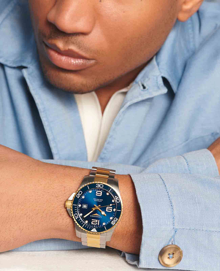 Часы Longines HydroConquest L3.782.3.96.7 — механические, Швейцария, мужские