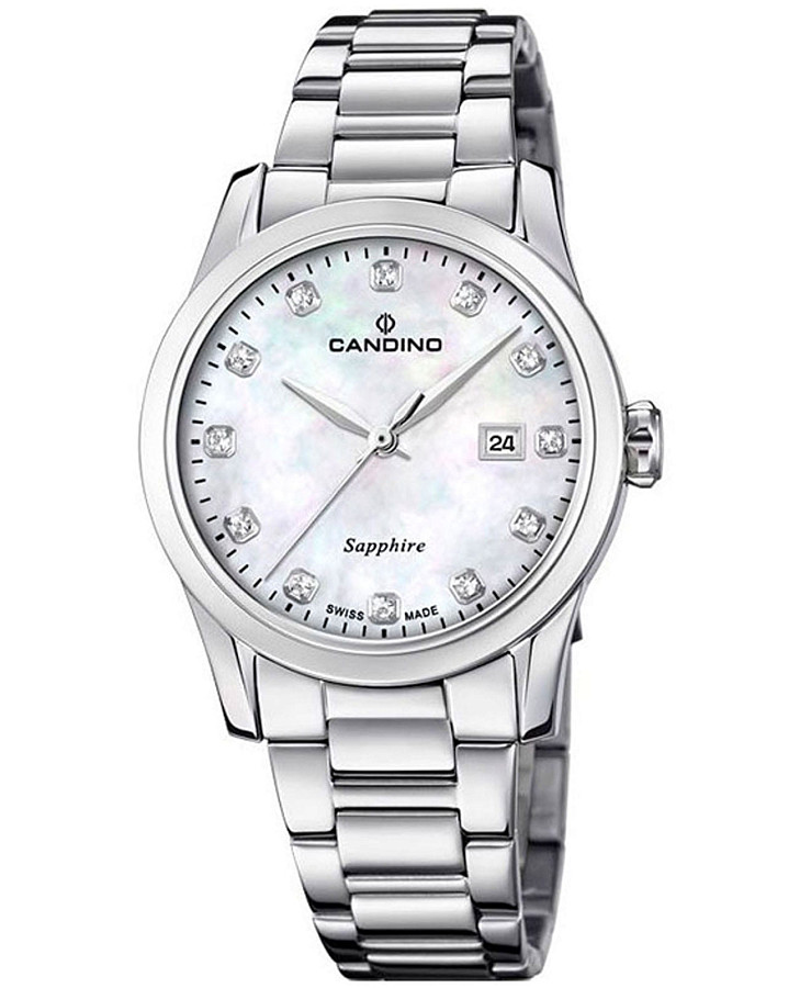 Часы Candino Elegance C4738/1 — женские, перламутровый